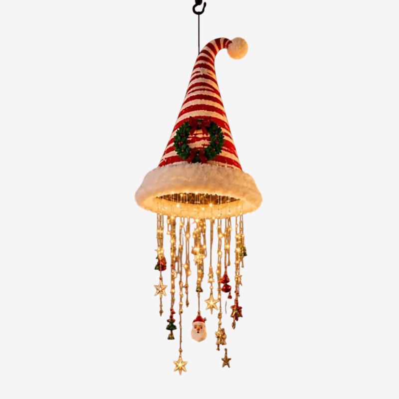 HatGlow - Hanging Hat Decoration With LED Stars