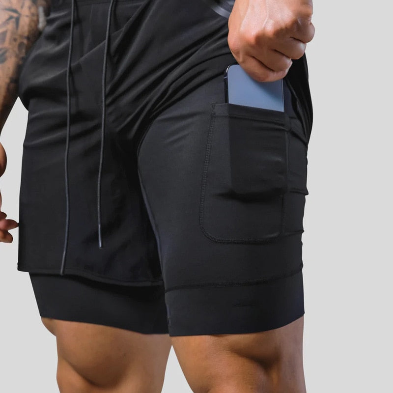 Axel – Pantaloncini sportivi eleganti con fascia elastica in vita e tasche sicure