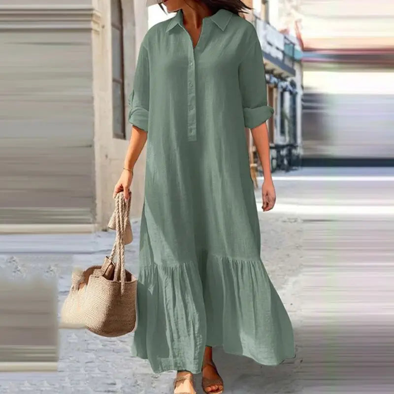 SleekSleeve™ - Rochie elegantă cu mâneci lungi