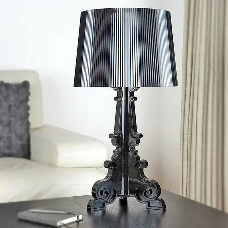 Glowlyn - Lampe de table d’inspiration baroque avec détails décoratifs