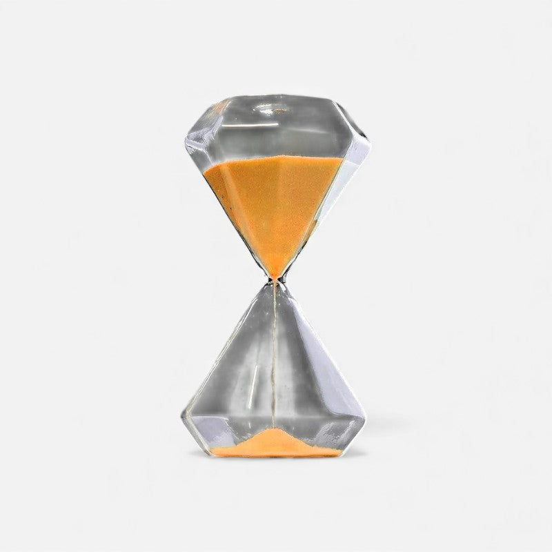 TimeGem – Clessidra Decorativa con Design Ispirato ai Diamanti e Creativo