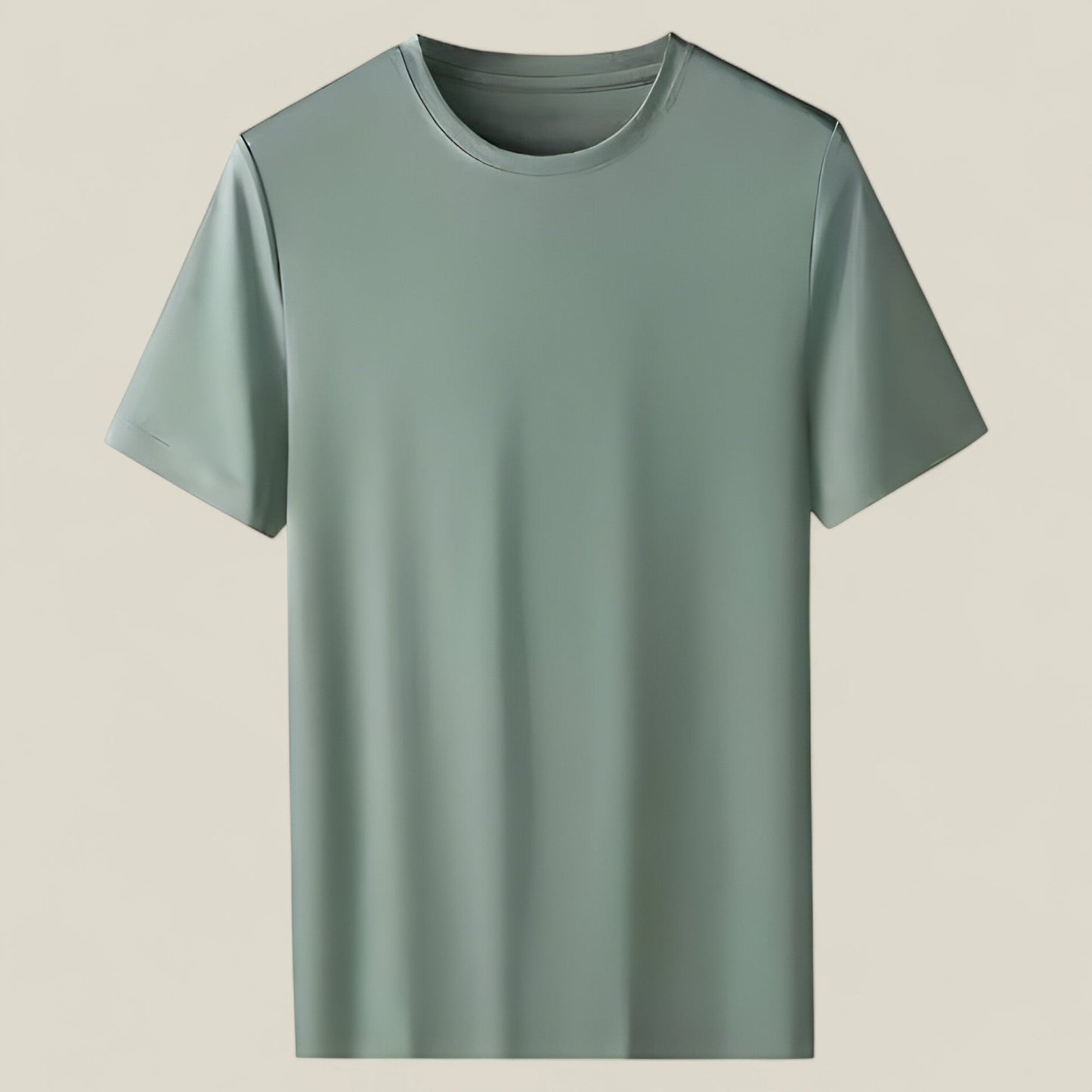 Liam – T-shirt classique à col rond, confortable avec manches courtes