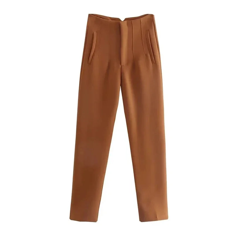 Elena - Pantaloni slim fit sofisticați pentru stil formal și smart-casual
