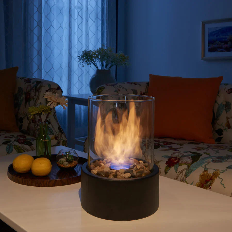 LumiFlame - Camino da Tavolo Portatile per un'Atmosfera Moderna