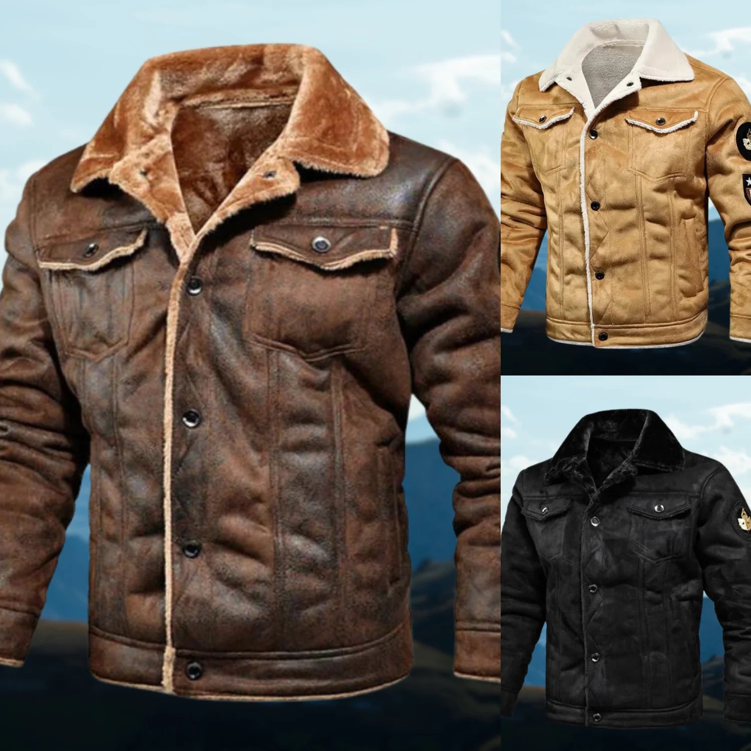Amry - Manteau chic avec col plié pour une élégance sans effort
