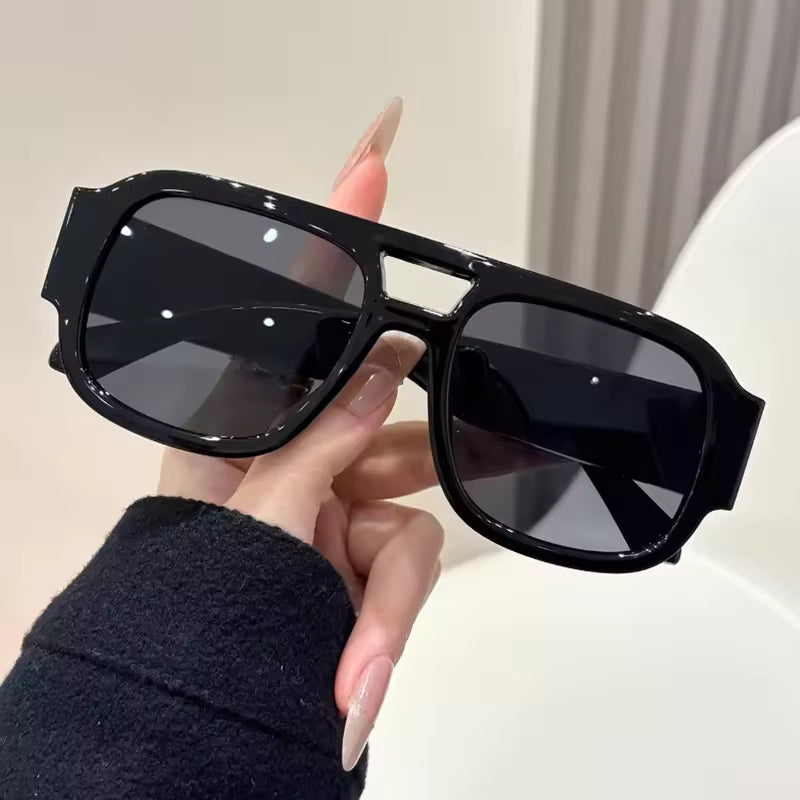 SunVibe - Occhiali da sole vintage da aviatore dal design elegante