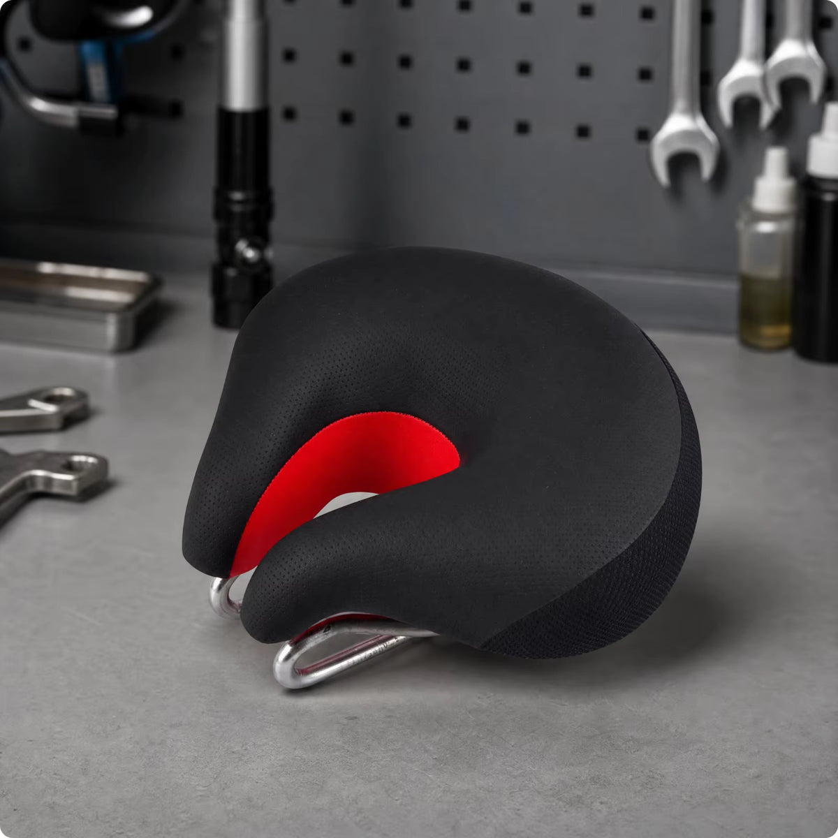 Saddlevo - Noseless Bicycle Saddle With Ergonomic Padding