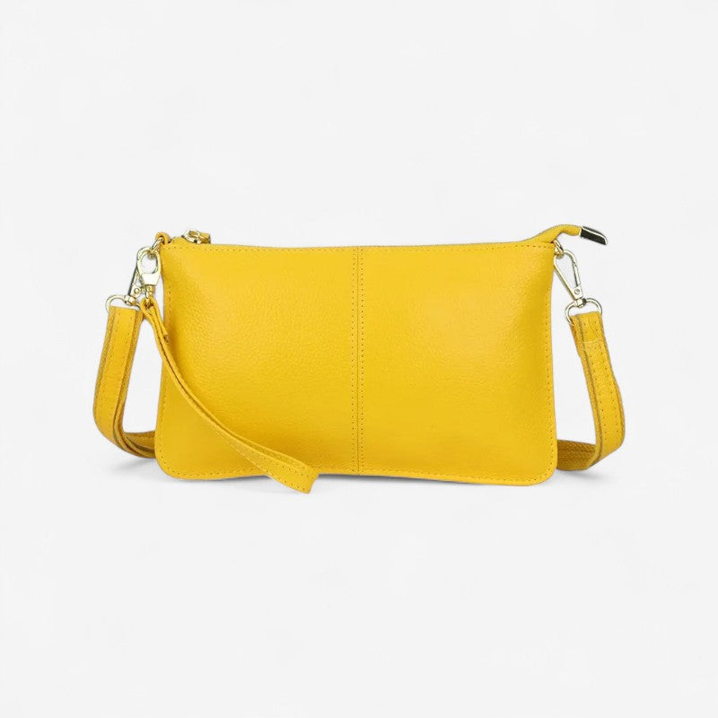 Lauren – Handbag with Buckle Strap and Zipper Pockets