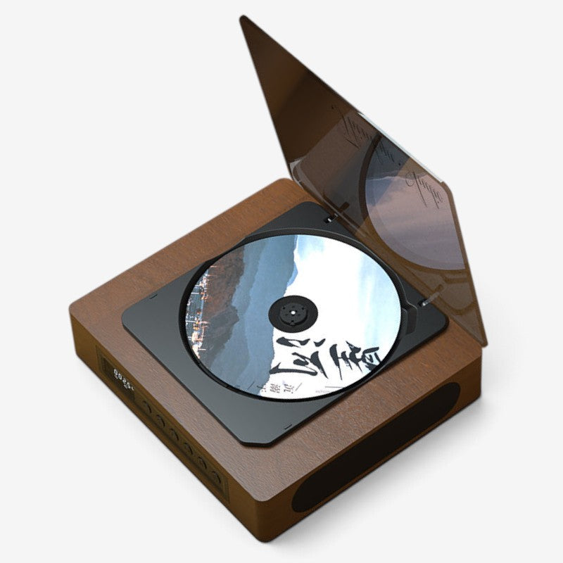 Audiora - Reproductor de CD con Bluetooth, radio FM y conexión de alimentación Type-C