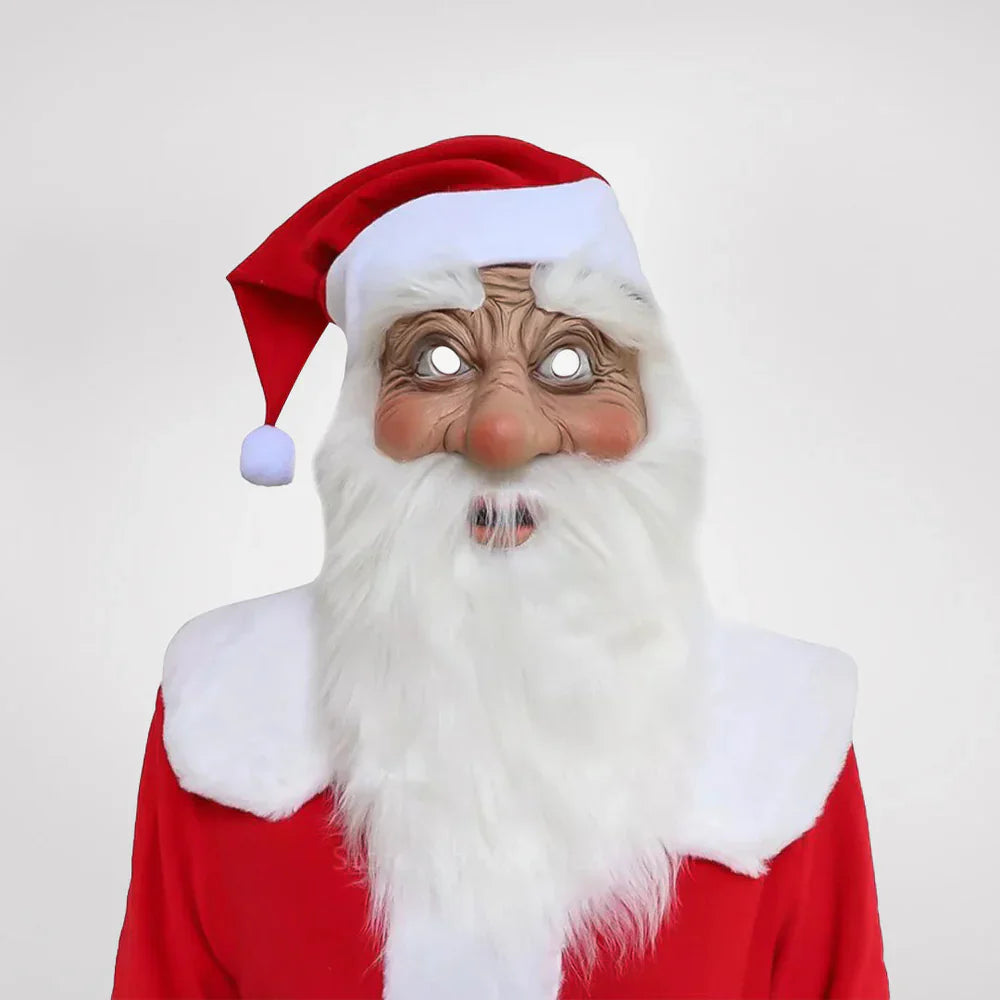 SantaEnchantment Mask - Look professionnel pour un véritable effet Père Noël