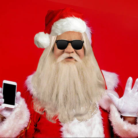 SantaEnchantment Mask - Look professionnel pour un véritable effet Père Noël