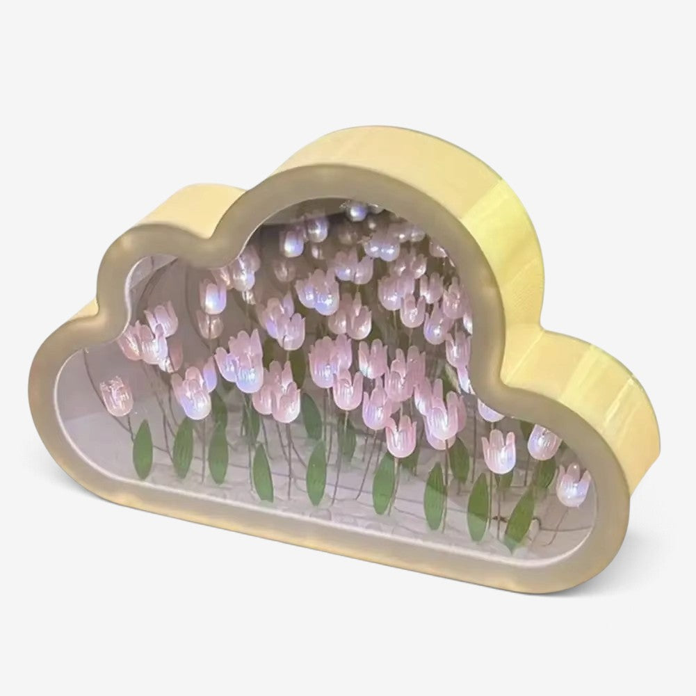 TulipLume - Lampada notturna fai da te a forma di tulipano con design floreale