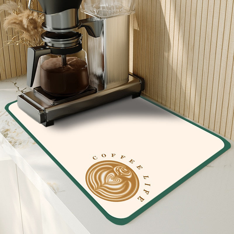 DrySmart - Tapis pliable pour un séchage facile et un plan de travail propre