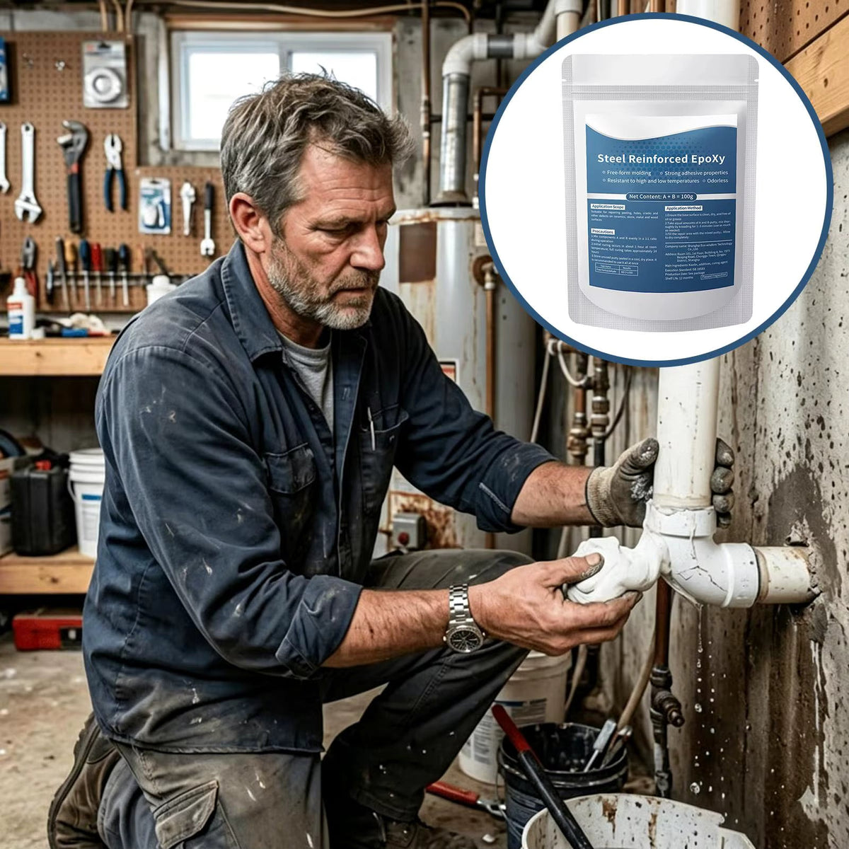 GrainPatch - Wood Repair Paste With Smooth Finish