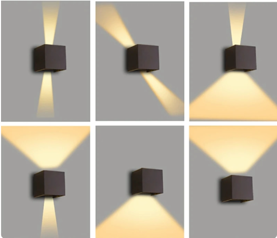 EvoGlow™ - Lampe Murale Cube LED | 1+1 Gratuit