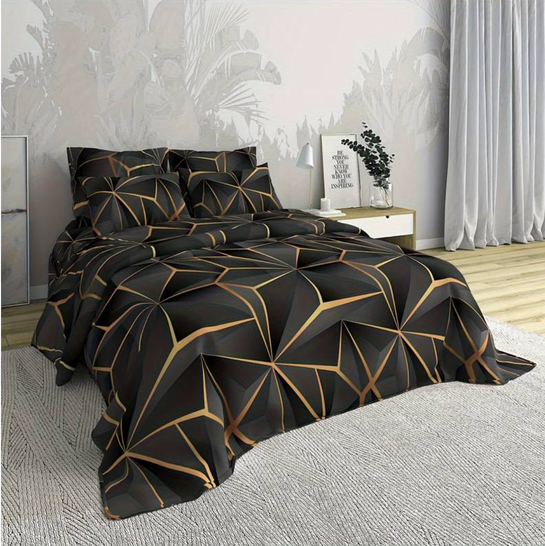 GeoWeave - Couette à motifs géométriques