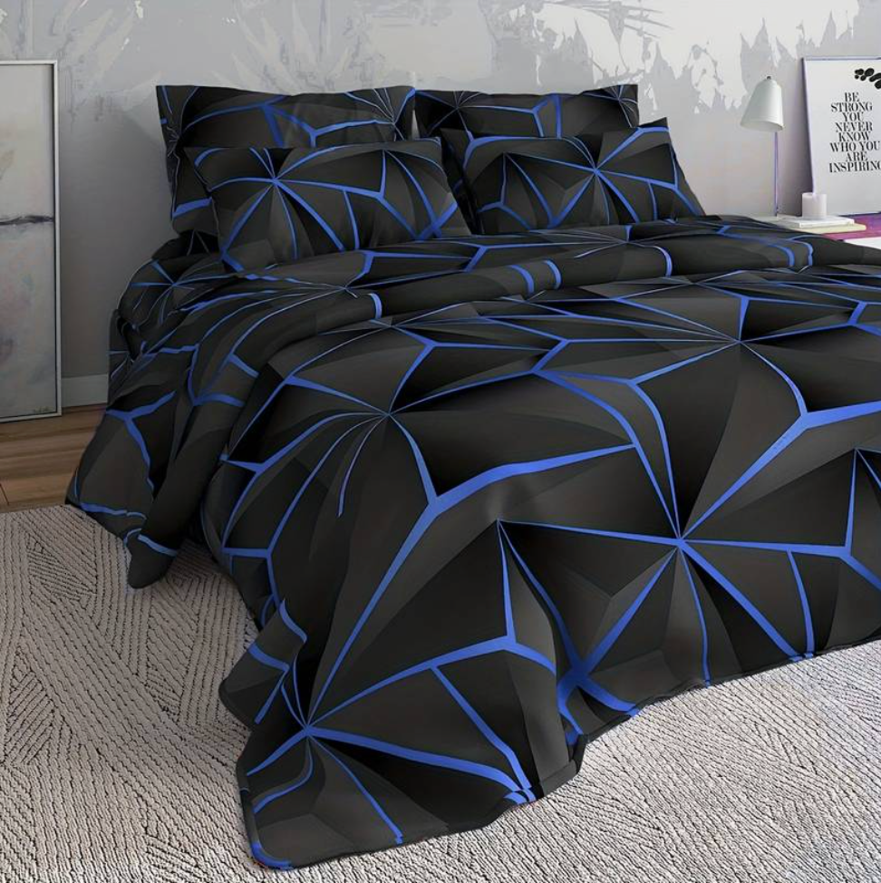 GeoWeave - Couette à motifs géométriques