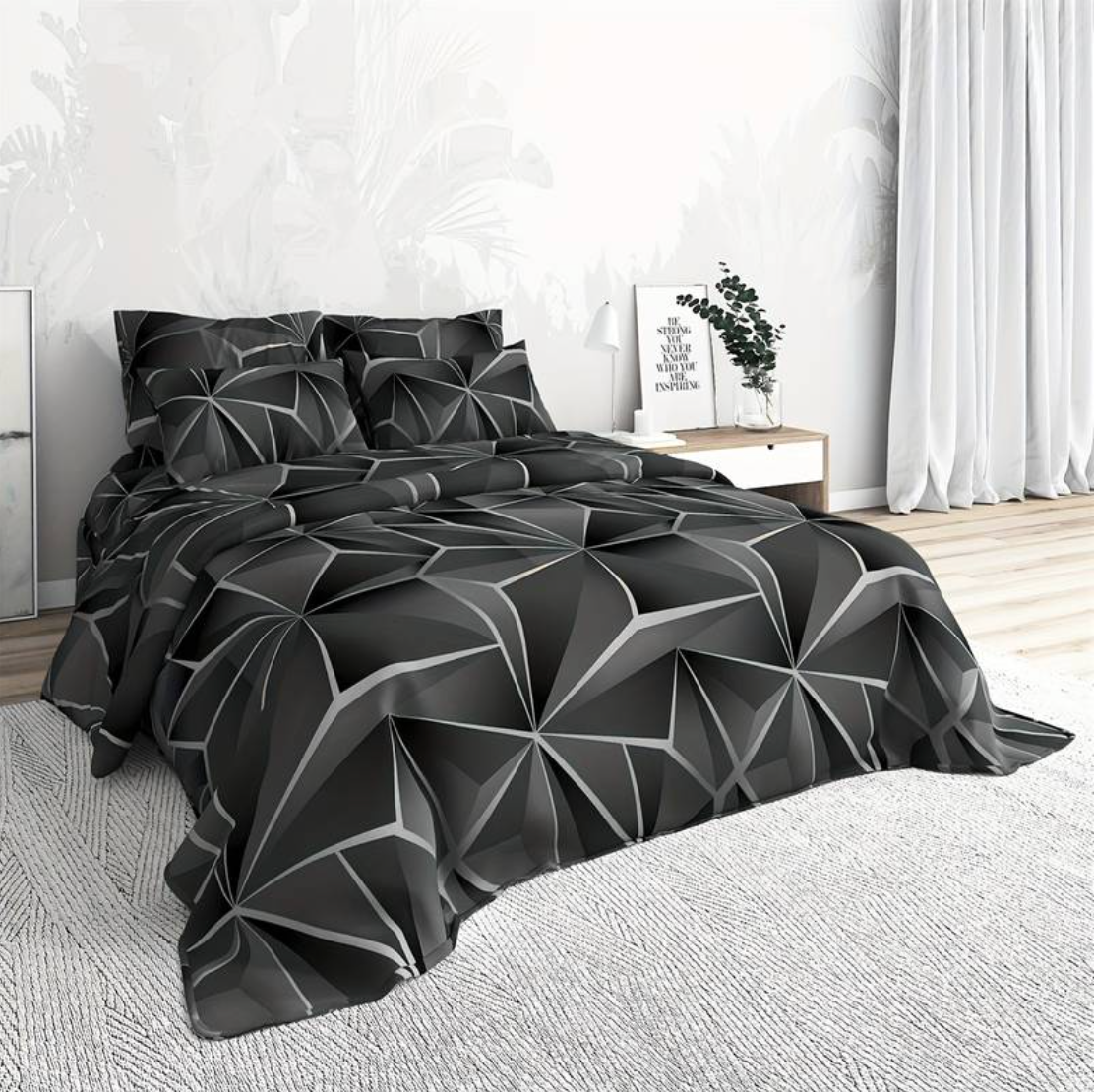 GeoWeave - Couette à motifs géométriques