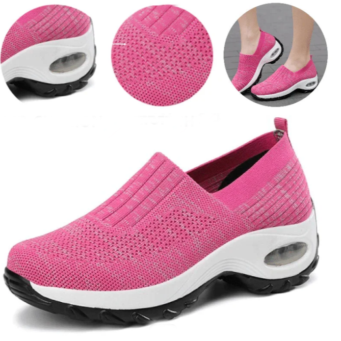 Annika - Scarpe sportive ortopediche con design in mesh traspirante