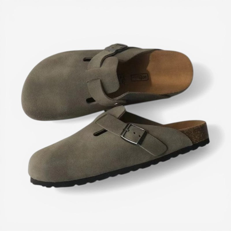 Mirren – Chaussons à enfiler mi-couverts avec boucle