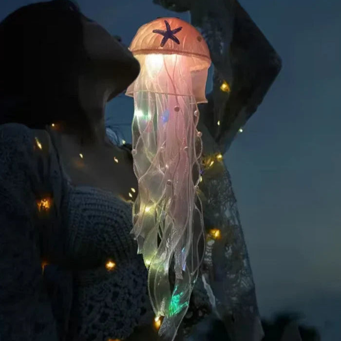 ManetShine – Lampe de nuit LED hypnotique inspirée des méduses pour une lueur magique à la maison