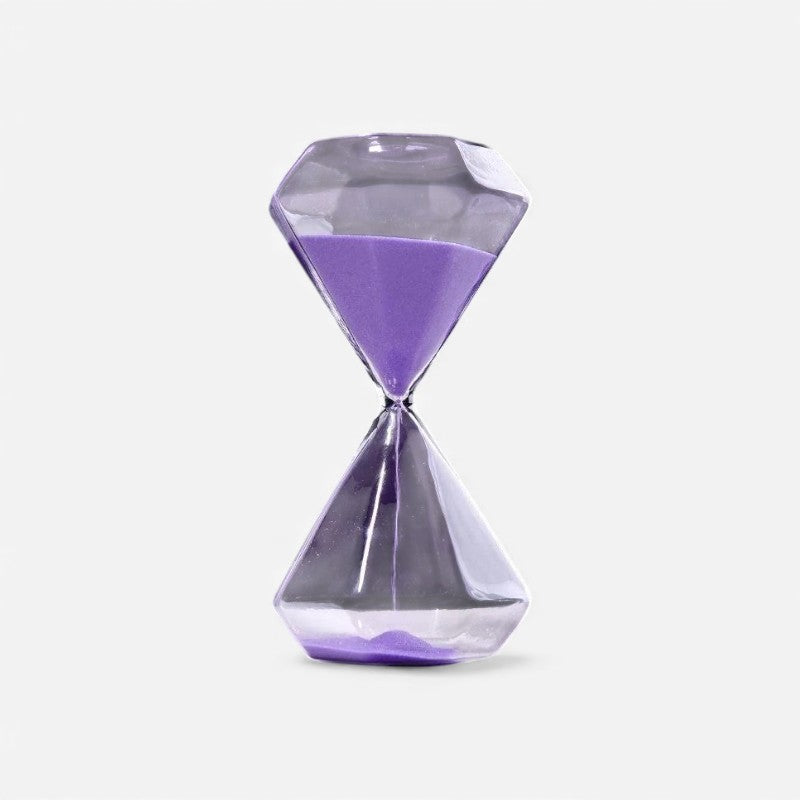 TimeGem – Clessidra Decorativa con Design Ispirato ai Diamanti e Creativo