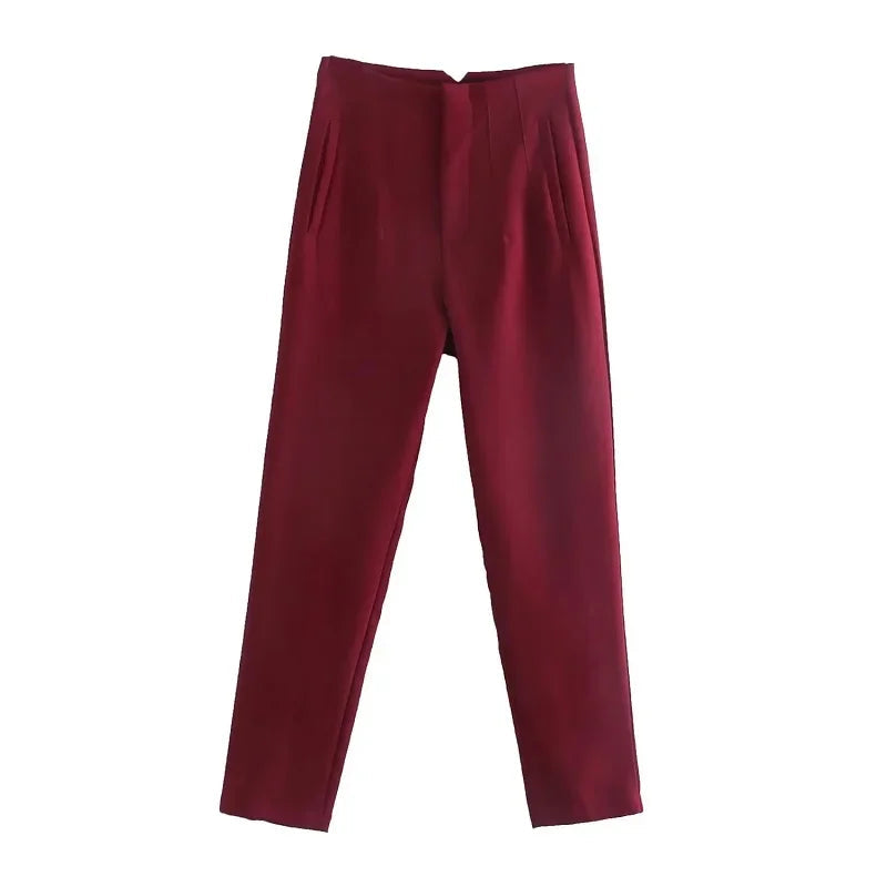 Elena - Pantaloni slim fit sofisticați pentru stil formal și smart-casual