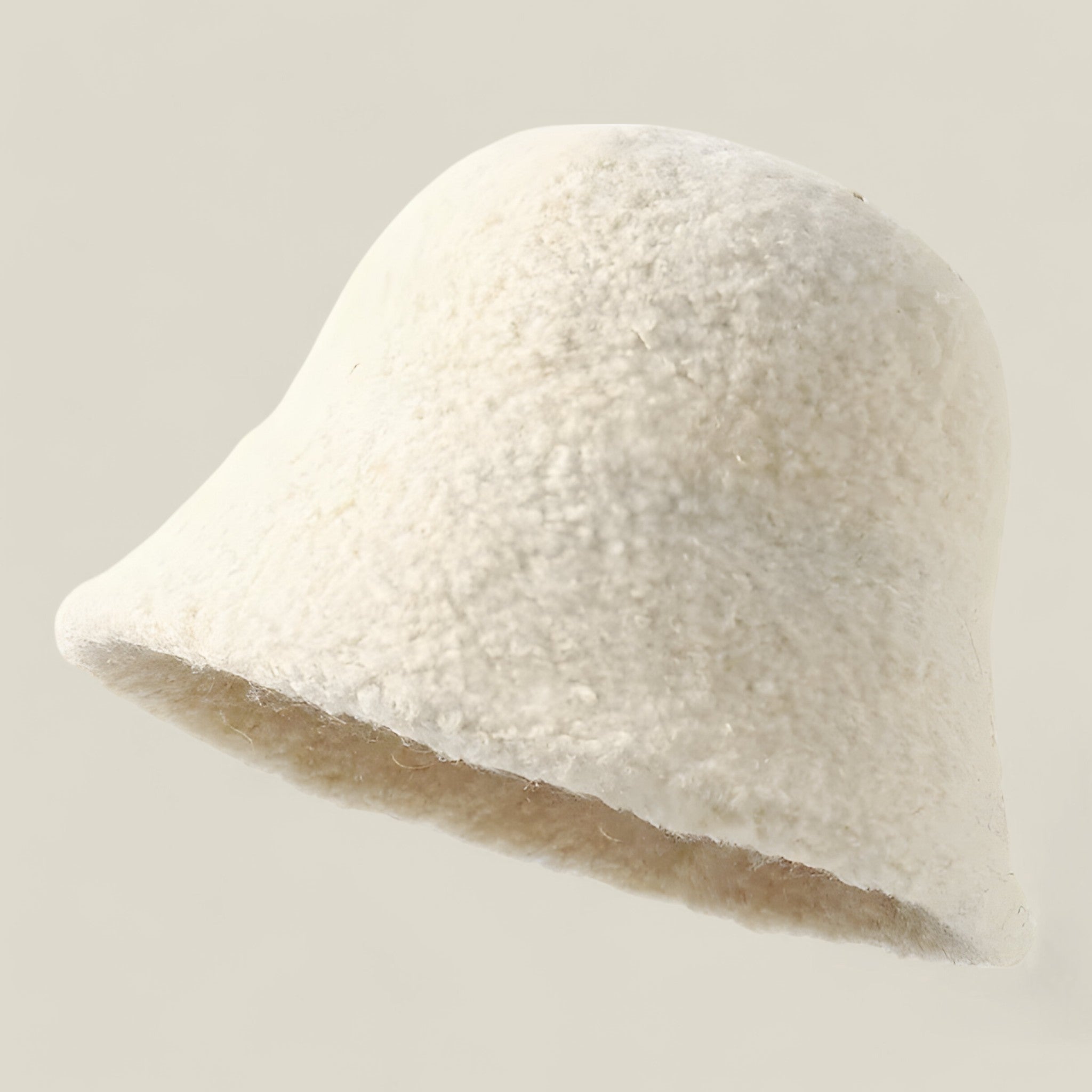 Rowan - Unisex Monochrome Wool Beanie with Adjustable Fit for Winter Warmth