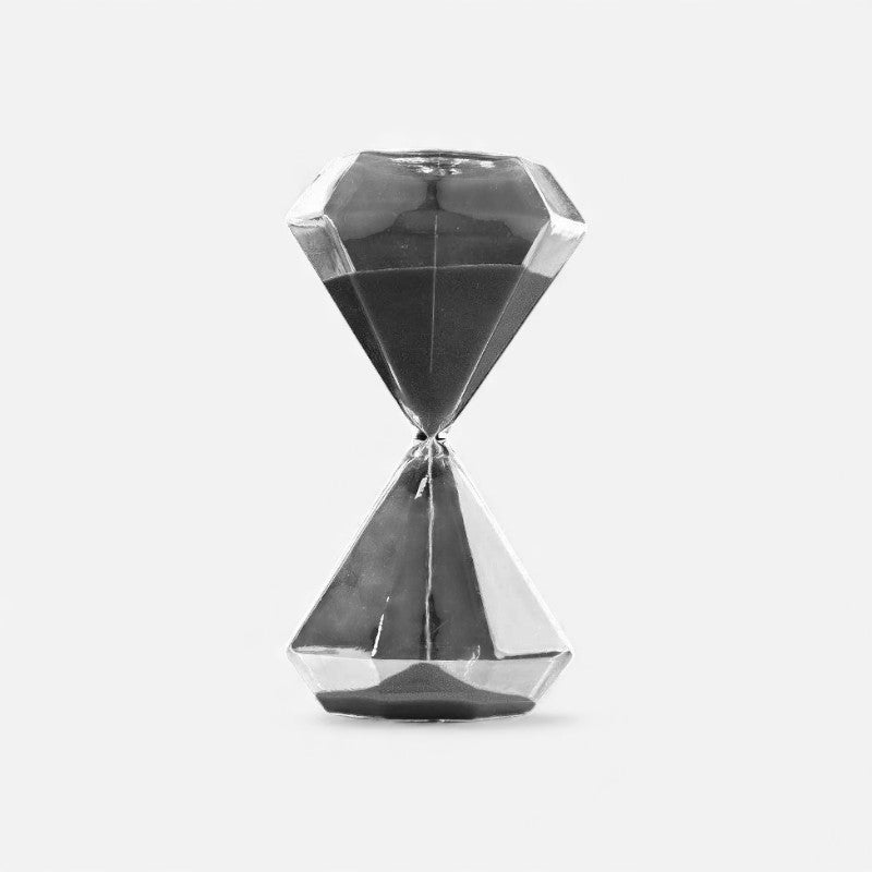 TimeGem – Clessidra Decorativa con Design Ispirato ai Diamanti e Creativo