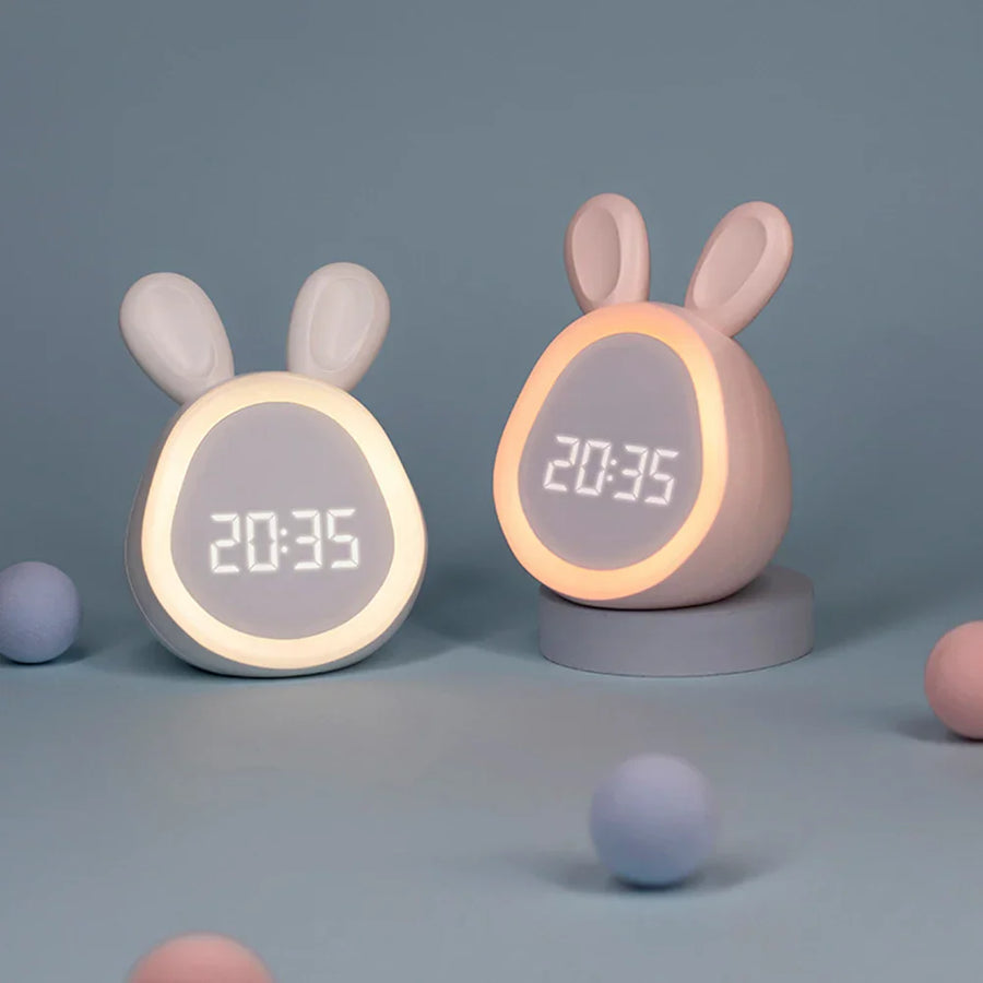 GlowBun - Hravo tvarovaná nočná lampa v podobe králika s nastaviteľnou jasnosťou