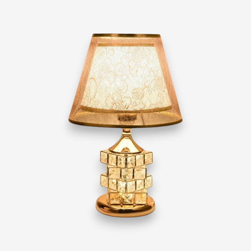 LumaGlow – Crystal LED table lamp for home décor