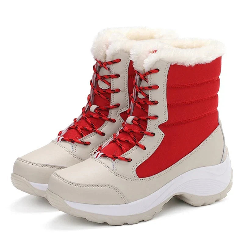 Lily – Non-slip platform boots with waterproof design