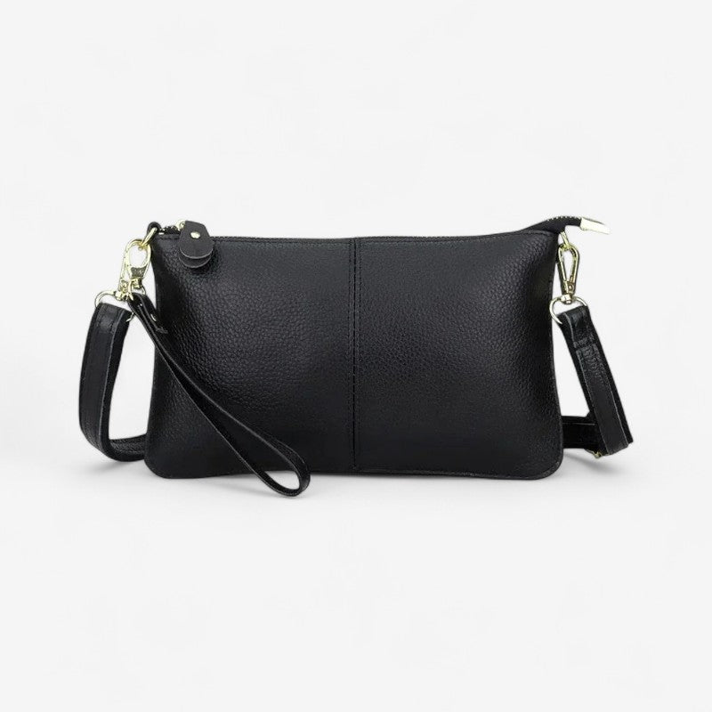 Lauren – Handbag with Buckle Strap and Zipper Pockets