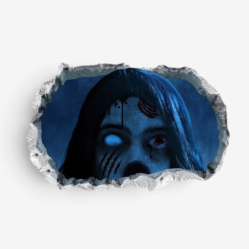 GhostMark - Autocolantes 3D de Halloween para paredes e pavimentos