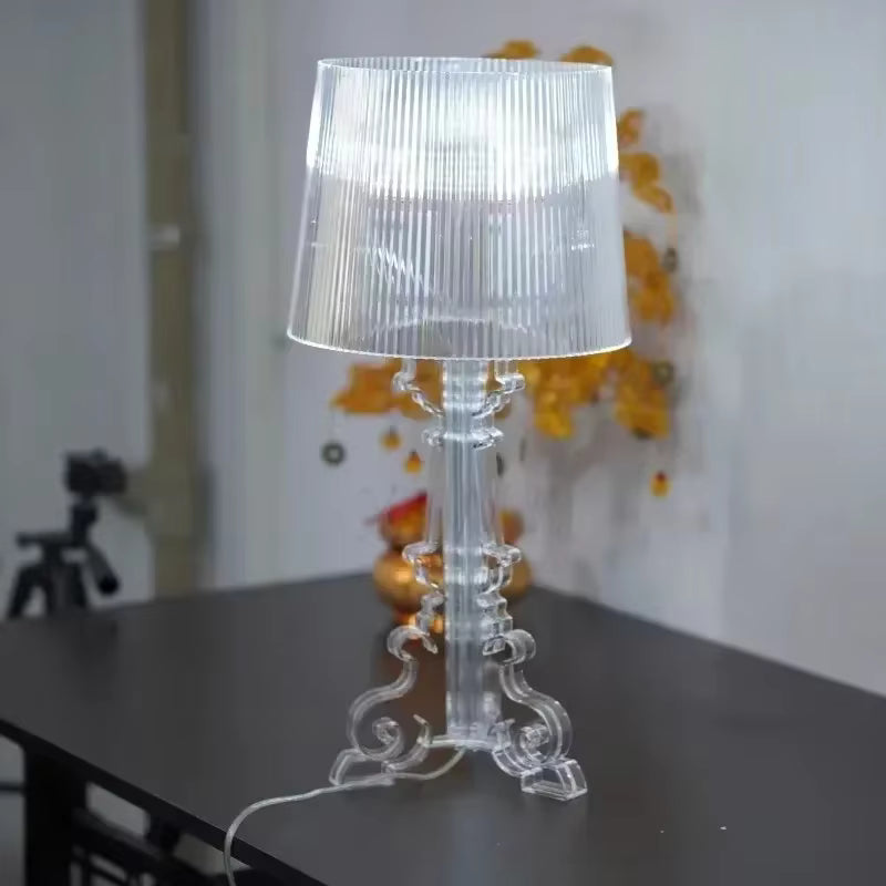 Glowlyn - Lampe de table d’inspiration baroque avec détails décoratifs