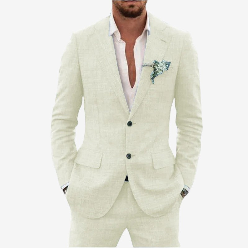 Costum două piese pentru bărbați, sacou și pantaloni