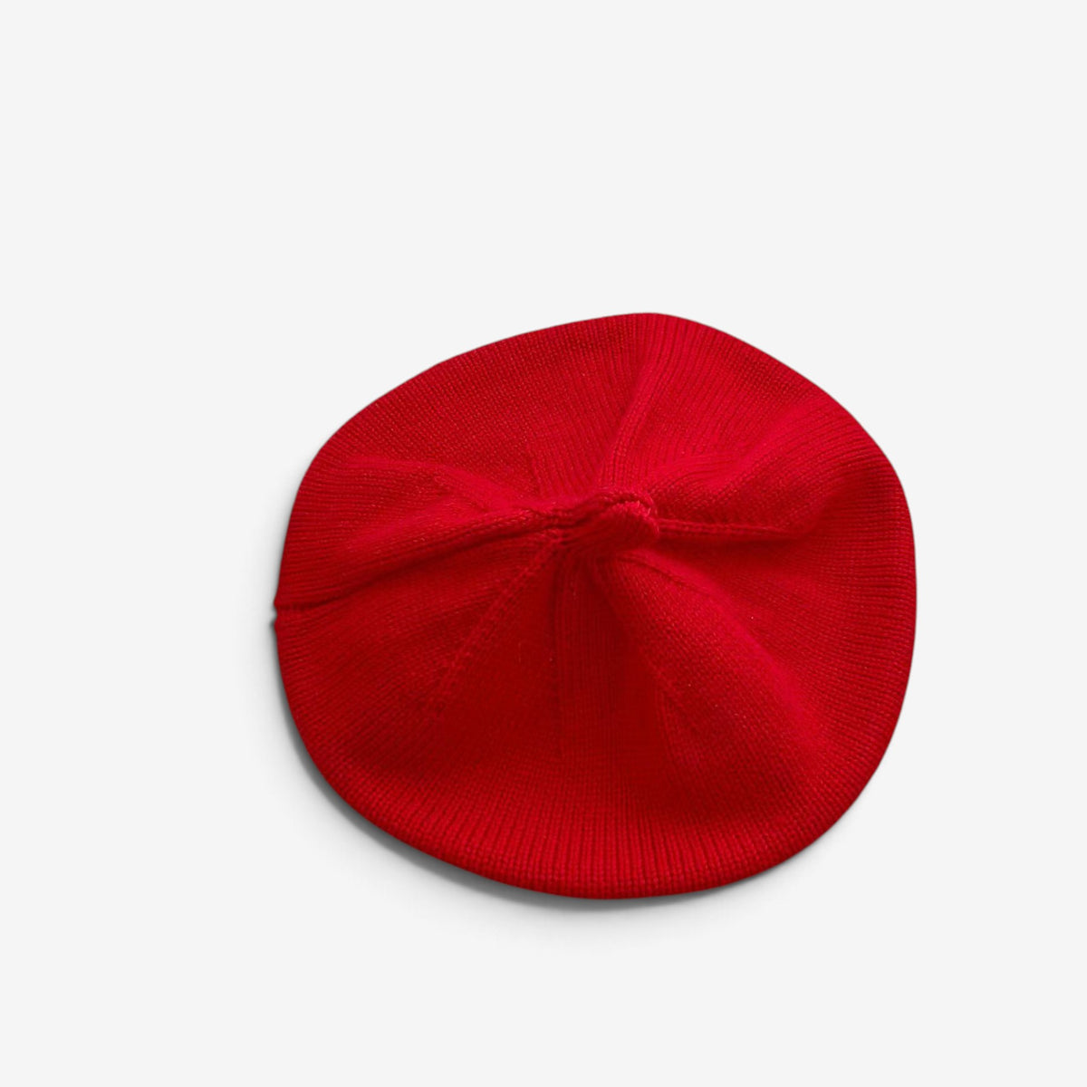 MiniFlora - Béret en tricot pour tout-petit avec motif floral