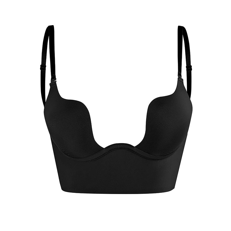 Grace – Soutien-gorge sans couture avec maintien sans bretelles et dos ouvert
