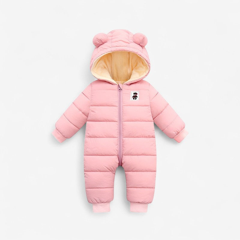 CuddleZip – Body per neonati con Cappuccio e Chiusura Lampo Frontale