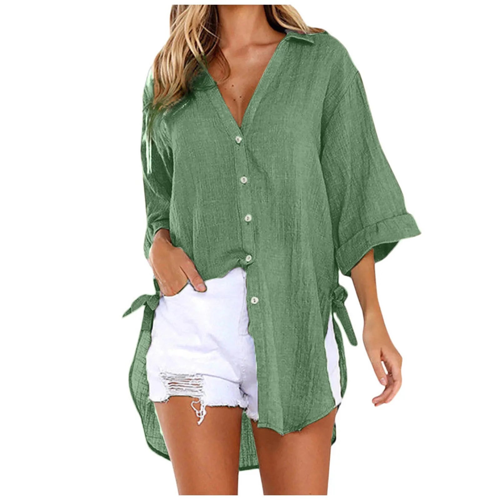Sophie - Flattering Button-Down With Contemporary Details
