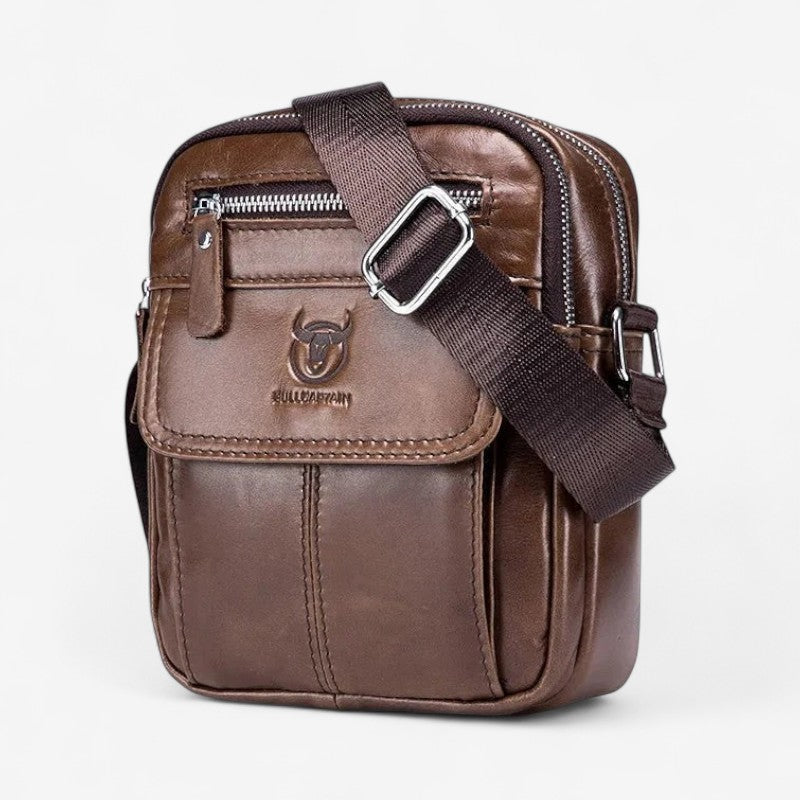Tristan – Sac bandoulière avec sangles réglables et plusieurs poches zippées