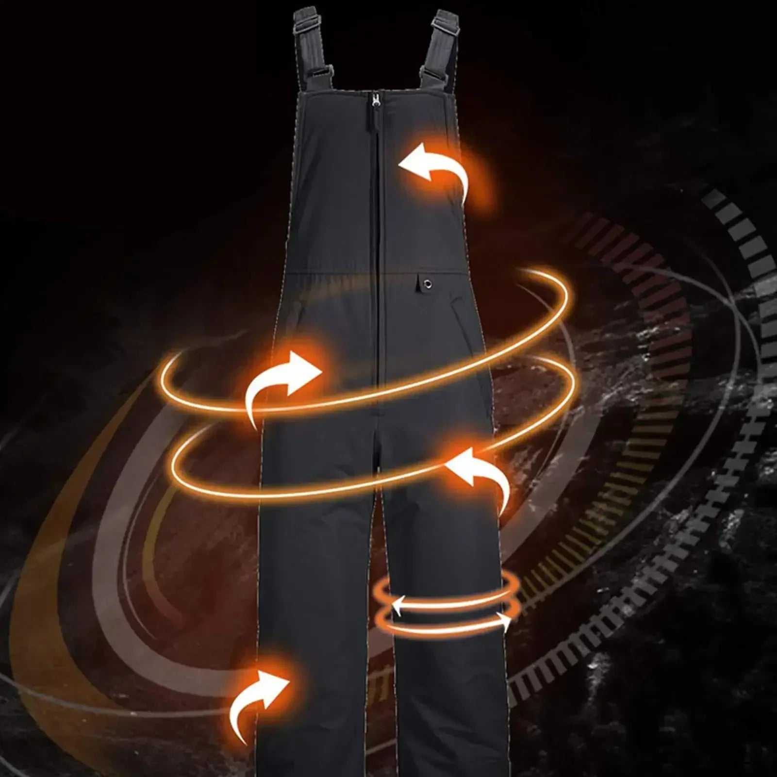 Arvo - Pantalon de ski fonctionnel avec bretelles réglables