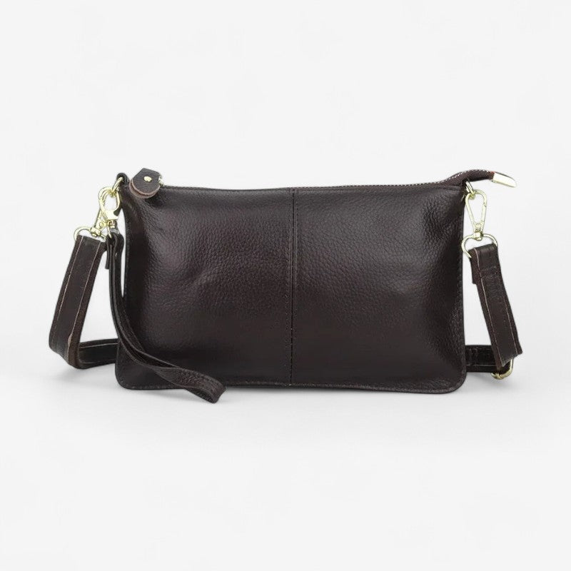Lauren – Handbag with Buckle Strap and Zipper Pockets