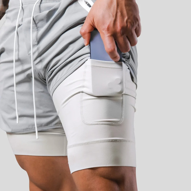 Axel – Pantaloncini sportivi eleganti con fascia elastica in vita e tasche sicure