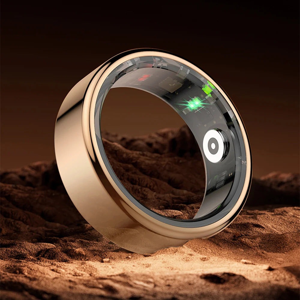 SteelTrack - Bague connectée COLMI avec extérieur en acier inoxydable