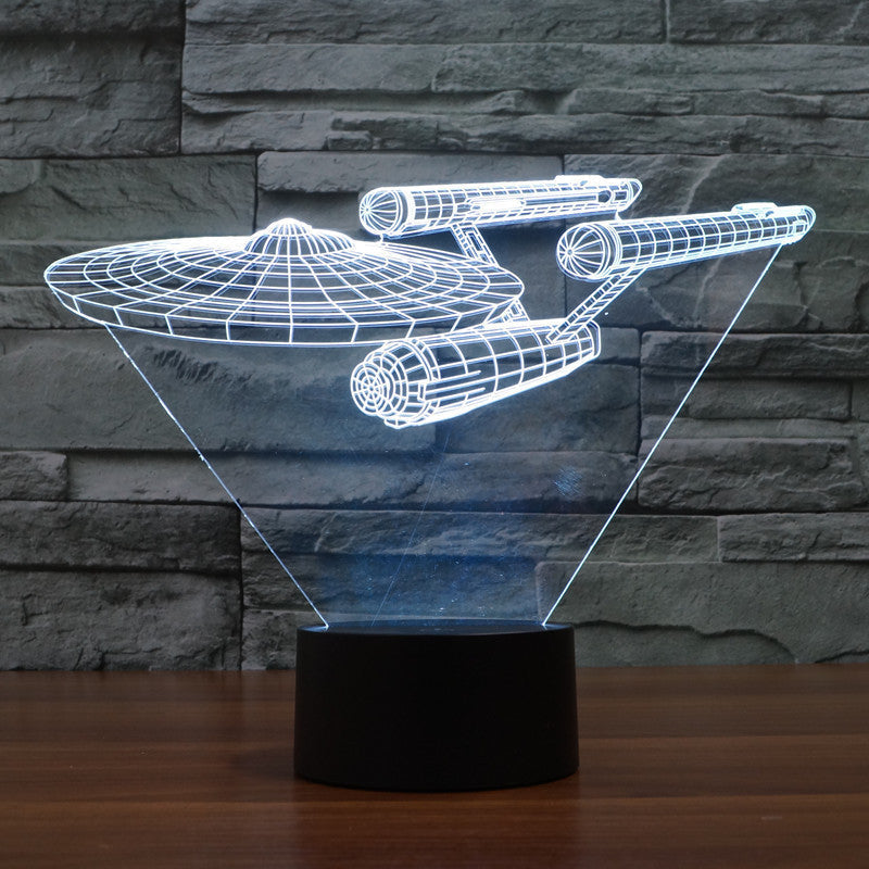 StarLite – LED Night Light with Spaceship-Inspired Design