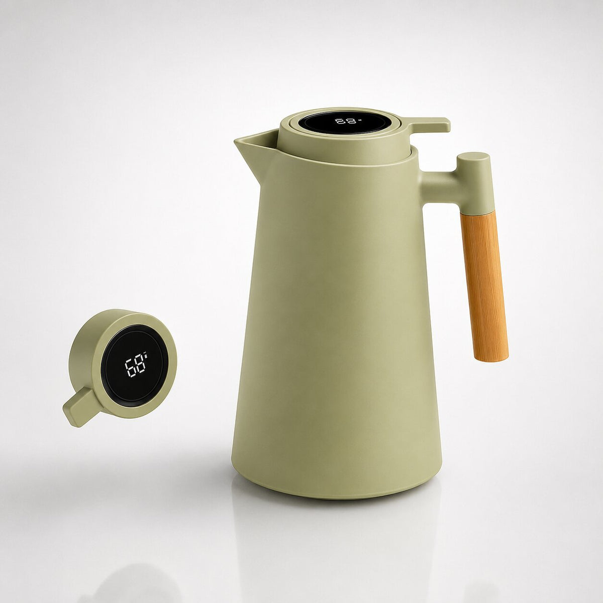 Heatwell - Isothermal Carafe With Digital Temperature Display