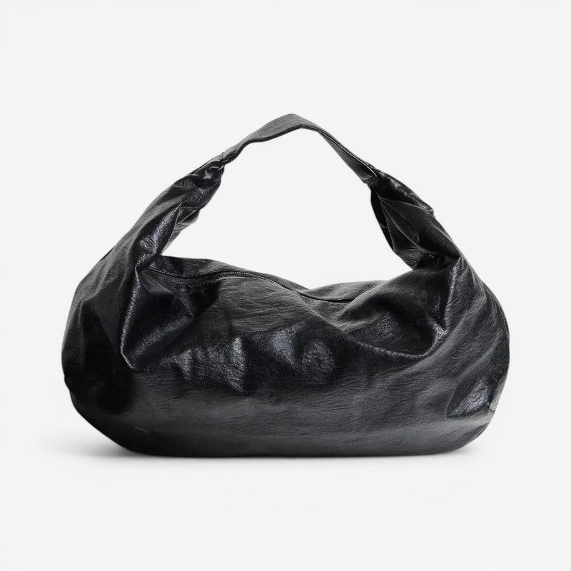 Women's Large Capacity Shoulder Bag with Zip Closure