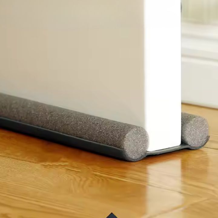 Burlete para puerta - Protector contra corrientes de aire con espuma y cubierta de tela