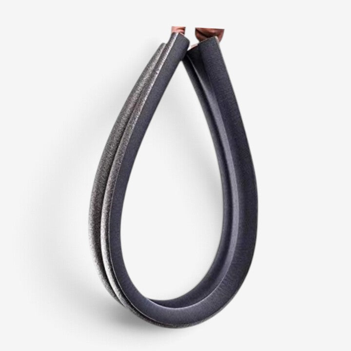 Burlete para puerta - Protector contra corrientes de aire con espuma y cubierta de tela